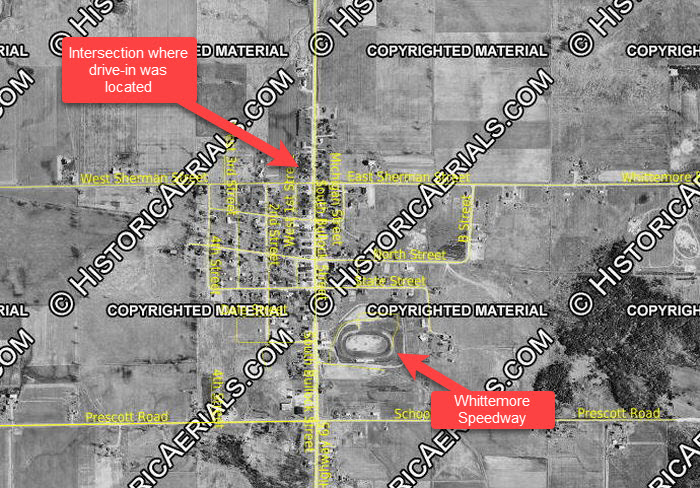 55-65 Drive-In - 1965 Aerial Photo